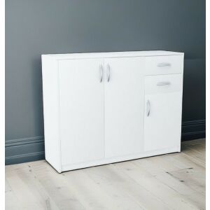 Comodă pentru dormitor, mobilier de living 85x35x110 cm alb FUR-1719 119881697