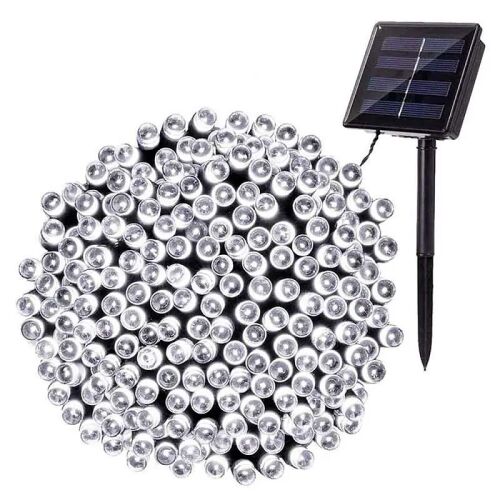 Sir Solar 300 LED-es fényfüzér, 33 méter hosszú, hideg fehér, távirányítóval - Fényfüzér