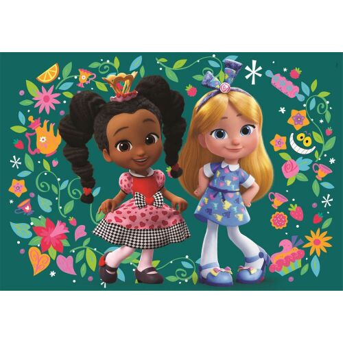 Disney Alice Csodaország cukrászdája 60 darabos puzzle kép - Játék