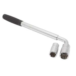 Teleszkópos kerékkulcs 17/19 mm és 21/23 mm-es dugókkal - MNC