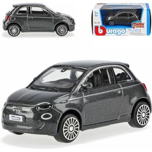 Fiat 500e La Prima szürke metál modellautó 1:43 111779451 - Bburago