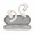OneOdio OpenRock S cream TWS earphones with charging case