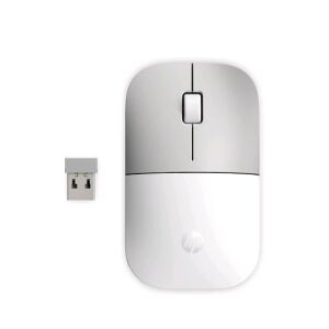 HP Z3700 Kabellose Maus - Weiß und Silber, USB-Dongle enthalten - HP