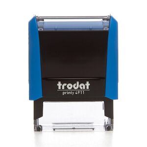 Trodat 4911 Printy 4.0 blauer Stempel 111794655 - Bürotechnik
