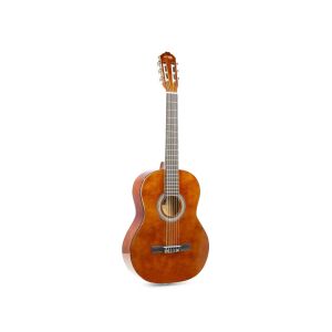 max SoloArt 4/4 sötét natúr akusztikus gitár elölnézet - Művészet & Hobbi