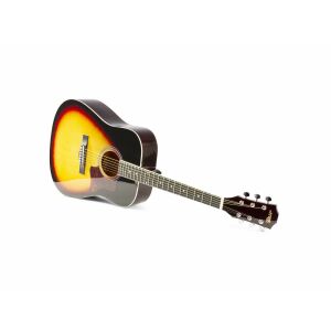 max SoloJam 4/4 Sunburst Akusztikus Gitár - ferde nézet - Hangszer