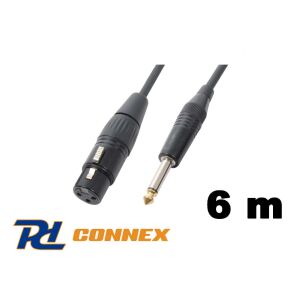 PD Connex CX40-6m jelkábel (6,3 mm Jack &#8211; XLR mama) 111796830 - PD Connex