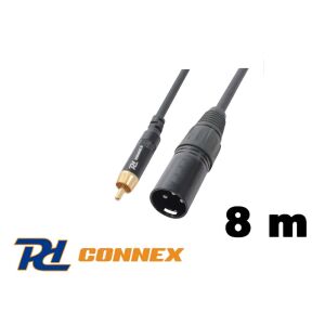 PD Connex CX52-8m jelkábel (RCA &#8211; XLR papa) 111796860 - PD Connex