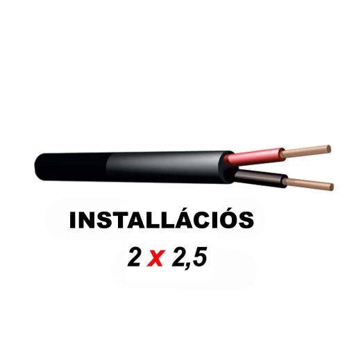 PD Connex SP100-225 Gumírozott hangfalkábel 100V-os telepítéshez (2&#215;2,5 mm2) 111797361