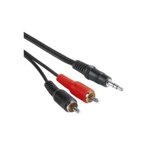 Hama RCA-3.5mm M/M 2m audio kábel 2 x RCA Fekete, Vörös 58305503 