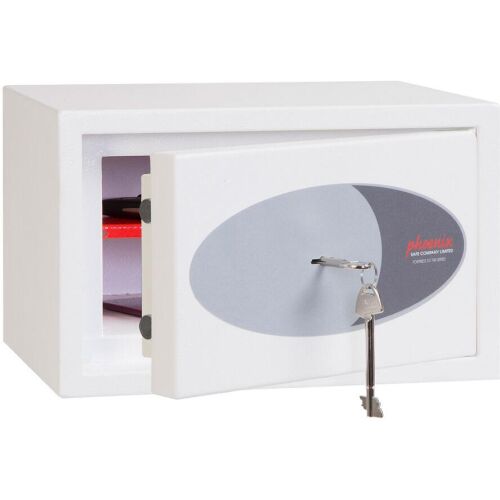 Phoenix Fortress SS1181K MKII széf kulcsos zárral, nyitva