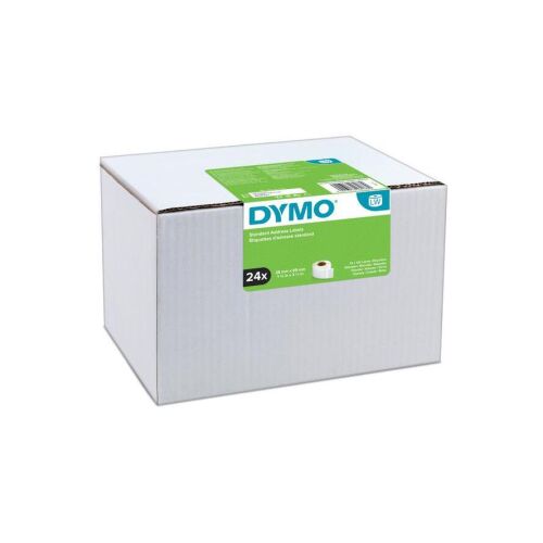 Dymo 722360 28 x 89 mm Öntapadó Cimke hőtranszferes nyomtatóhoz (24 x 130 címke / csomag) (S0722360) 111798060