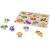 Oktató Puzzle Holzpuzzle Gemüsespiele komplettes Set