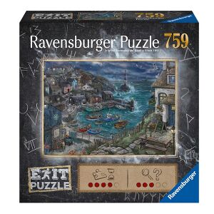Ravensburger Exit Puzzle 759 darabos - Világítótorony. Szabadulószobás puzzle játék felnőtteknek és gyerekeknek. Kirakós játék világítótorony képpel. - Ravensburger Puzzle