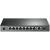 TP-Link TL-SG1210P 9-Port Gigabit PoE+ Switch, zadný pohľad s portami