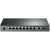 Switch TP-Link TL-SG1210P 9-Port Gigabit PoE+, vedere din spate cu porturi