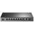 Switch TP-Link TL-SG1210P Gigabit Ethernet cu 9 porturi, 8 porturi PoE+, vedere din spate