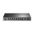 TP-Link TL-SG1210P 9-Port Gigabit PoE+ Switch, Rückansicht mit Ports