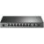 TP-Link TL-SG1210P 9-Port Gigabit PoE+ Switch, rear view with ports