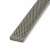 Flat rasp for wood, medium grit, 200mm long