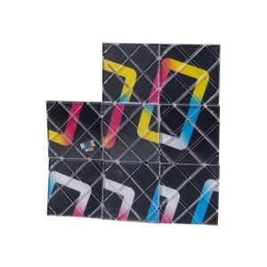 Clown Magic hajtogatós puzzle, részben összehajtva - Puzzle & Kirakó