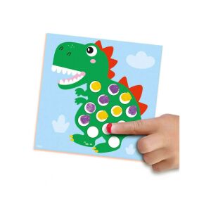 Gyerek SES My First Dinoszaurusz kártyát fest ujjlenyomattal - SES Creative