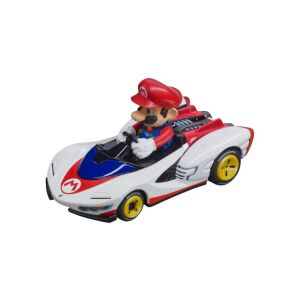 Super Mario Kart P-Wing kisautó Mario figurával - Carrera
