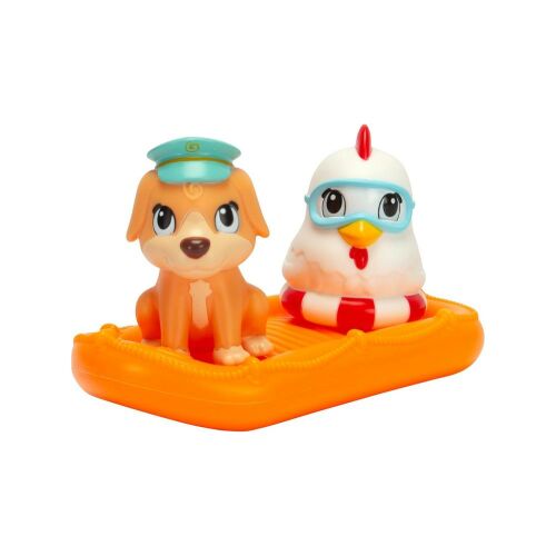 Simba Toys ABC Kis állat matrózok pas i pile igračka za kupanje na brodu