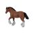 Mojo: konj Clydesdale - 14,4 cm, smeđi 111830394