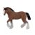 Mojo: konj Clydesdale - 14,4 cm, smeđi 111830394