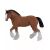 Mojo: konj Clydesdale - 14,4 cm, smeđi 111830394