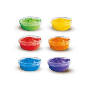 Csomagolás nélküli SES ujjfestékek - 6 élénk szín gyerekeknek művészeti projektekhez - SES Creative