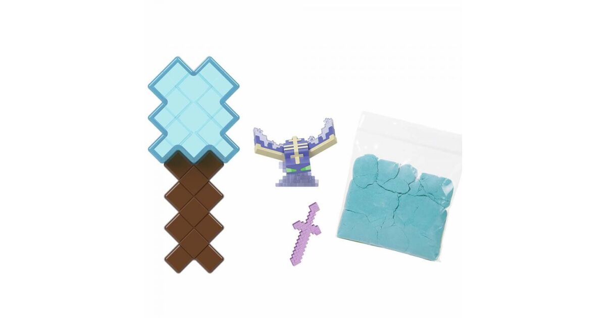 Minecraft: Reveal Fantom minifigura türkiz kard alakú tárolóban ...