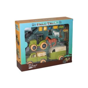 Kit de construcție tractor agricol KidsToys, 50 de piese 111828782 - Figurine