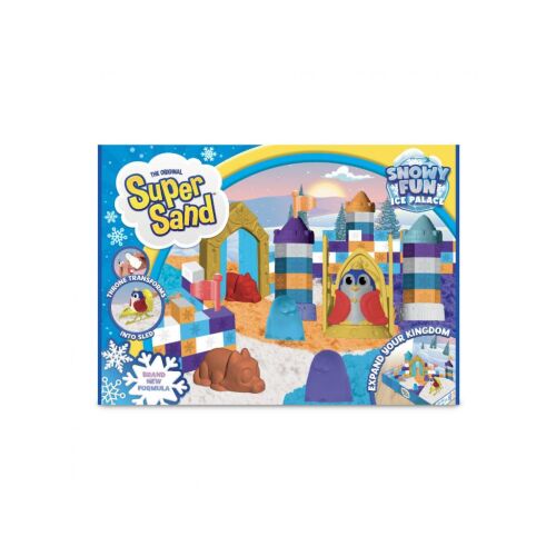 Szuper homok és hó móka - jégpalota játékkészlet
