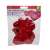 Family Pound Heart Balloon Set - 12 red heart balloons in packaging