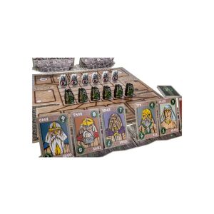Vikings' Tales Odin's Table joc de societate aranjat cu cărți și piese - Jocuri de societate