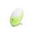 Green LED night light with motion sensor, plug-in, for indoor use