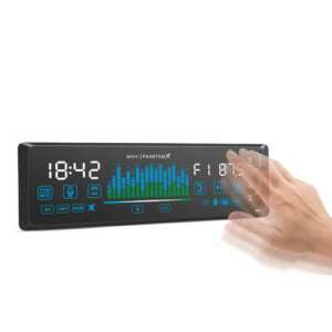 Fejegység &#34;PhantomX&#34; - 1 DIN - 4 x 50 W - gesztusverzélés - BT - MP3 - AUX - USB