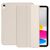 Tech-Protect SmartCase Pen bézs iPad 10.9 2022 tok elölről és hátulról