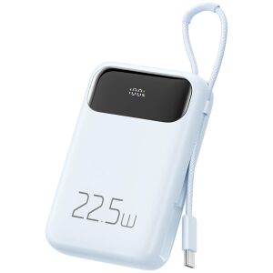 Mcdodo MC-3244 10000mAh power bank beépített Type-C kábellel, kék színű - Mcdodo