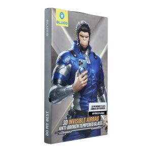 5D Mr. Monkey Glass (Airbag Anti-broken) üvegfólia fekete szegéllyel iPhone 15 Pro 128632100 - Blueo