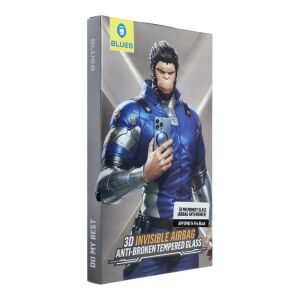 Mr. Monkey iPhone 14 Pro Displayschutzfolie aus gehärtetem Glas Verpackung - Blueo