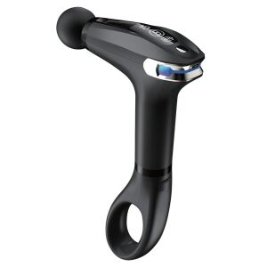 Masażer Timeless Tools z wyświetlaczem LED, czarny, widok pod kątem - Uroda i zdrowie