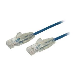 StarTech.com N6PAT50CMBLS hálózati kábel Kék 0,5 M Cat6 U/UTP (UTP) 111887136 - Startech