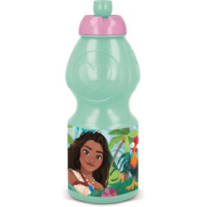 Детска пластмасова бутилка за вода Disney Vaiana 400 ml - Disney Kulacs