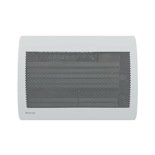 Noirot E184113 Radiance H 1000 BL electric radiant panel heater, 1000 W, IP24 protection, built-in thermostat with LCD display, wall-mounted and portable version