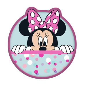 Disney Minnie Dots formapárna, díszpárna, 35x34 cm - Díszpárna