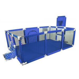 XXL ihrisko pre deti alebo bábätká, textilný materiál, modrá, 230x122x62cm