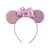 Rockset mit Stirnband, Cerda, rosa Farbe, Minnie Mouse-Muster 111953697